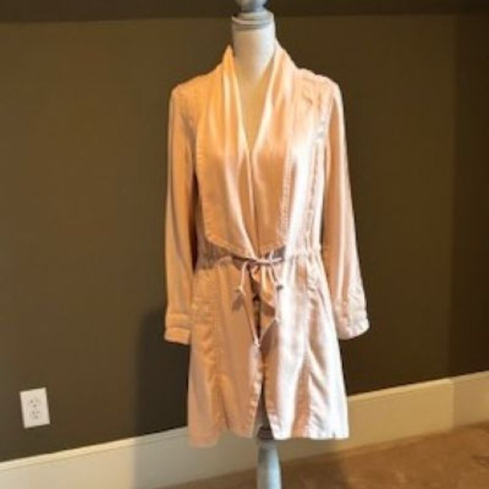 Georgeus MaxJeans Rose Smoke Tencel  Draped Jacket - Picture 2 of 7